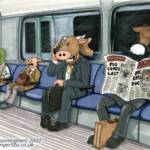 Cowman on the Tube